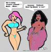 Cartoon: Next  Topmodel (small) by cartoonharry tagged catwalk