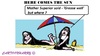 Cartoon: Nun and Sun (small) by cartoonharry tagged nun,sun,grease,mother,cartoons,cartoonists,cartoonharry,dutch,toonpool