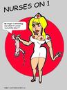 Cartoon: Nurses On One 3 (small) by cartoonharry tagged nurse cartoonharry baby sexy