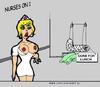 Cartoon: Nurses On One 4 (small) by cartoonharry tagged nurse cartoonharry gone sexy