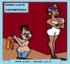 Cartoon: Nymph and Nyth (small) by cartoonharry tagged girls,nude,nymph,cartoon,cartoonharry,cartoonist,dutch,toonpool