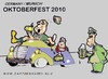 Cartoon: Oktoberfest 2010 (small) by cartoonharry tagged oktoberfest 2010 police cardrivers drunk fest cartoonharry