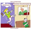 Cartoon: Pay Attention (small) by cartoonharry tagged laugh,attention,cartoonharry