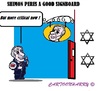 Cartoon: Pension Shimon Peres (small) by cartoonharry tagged israel,peres,pension,critical