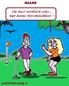 Cartoon: Persönlichkeit (small) by cartoonharry tagged golf,persönlichkeit
