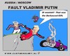 Cartoon: Putin (small) by cartoonharry tagged putin berlusconi motor fault falling cartoion cpmic artist comix comics cool cooler cooles design art toonpool toonsup facebook arts macho cartoonist dutch russi italy cartoonharry wikileaks usa