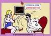 Cartoon: Quivercentre (small) by cartoonharry tagged girls,nude,erotic,man,cartoonist,cartoonharry,dutch,sex,boobs,curves,toonpool,quivercentre