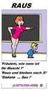 Cartoon: Raus (small) by cartoonharry tagged flegel,schule,fräulein,raus,cartoon,cartoonist,cartoonharry,dutch,deutsch,toonpool