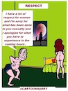 Cartoon: Respect (small) by cartoonharry tagged respect,women,cartoonharry