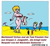 Cartoon: Respekt (small) by cartoonharry tagged respekt,bikini,jungs,schule,strandt,sand,see,mädchen,cartoons,cartoonist,kartun,kartunist,holland,toonpool,humor