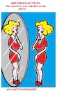 Cartoon: Selfreflection (small) by cartoonharry tagged selfreflection,cartoonharry