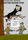 Cartoon: Shooting-Season Starts (small) by cartoonharry tagged priest,hunters,shoot,cartoonharry,high