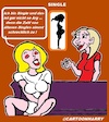 Cartoon: Single (small) by cartoonharry tagged single,alt,frauen