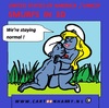 Cartoon: Smurfs in 3D (small) by cartoonharry tagged smurfs,3d,today,normal,cartoon,cartoonist,cartoonharry,sexy,sex,dutch,toonpool