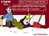 Cartoon: Snow2013 (small) by cartoonharry tagged snow,2013,enough,thaw,cartoon,cartoonist,cartoonharry,dutch,toonpool