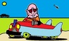 Cartoon: Spielrei (small) by cartoonharry tagged spielen,oldtimer,auto