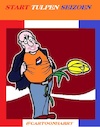 Cartoon: Start (small) by cartoonharry tagged start,tulpen,seizoen,holland