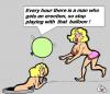 Cartoon: Stop playing (small) by cartoonharry tagged balloon