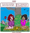 Cartoon: Sure (small) by cartoonharry tagged sure,cartoonharry