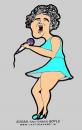 Cartoon: Susan Boyle (small) by cartoonharry tagged caricature,susan,singer,boyle