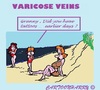 Cartoon: Tattoos (small) by cartoonharry tagged tattoos,veins,grandma,kid