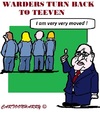 Cartoon: Teeven angry (small) by cartoonharry tagged teeven,minister,prisons,protest,bewaarders,cartoons,cartoonisten,cartoonharry,dutch,holland,toonpool,warders