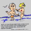 Cartoon: The Dutch Passing (small) by cartoonharry tagged dreamy,dutch,marwijk,passing,cartoonharry