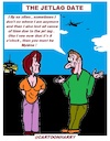 Cartoon: The Jetlag Date (small) by cartoonharry tagged date,jetlag,cartoonharry