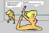 Cartoon: Tickle (small) by cartoonharry tagged nude drink slap