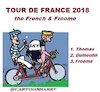 Cartoon: Tour devFrance 2018 (small) by cartoonharry tagged tourdefrance2018,froome,cartoonharry