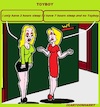 Cartoon: Toyboy (small) by cartoonharry tagged toyboy,sleepy