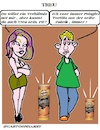 Cartoon: Treu (small) by cartoonharry tagged treu