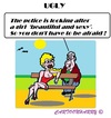 Cartoon: Ugly (small) by cartoonharry tagged park,man,girl,afraid,ugly