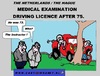 Cartoon: Very OldInstructor (small) by cartoonharry tagged car,driverslicence,driver,licence,old,examination,accident,tree,cartoon,comic,comics,comix,artist,driving,drawing,cartoonist,cartoonharry,toonpool,toonsup,facebook,dutch,holland,hyves,linkedin,buurtlink,deviantart