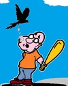 Cartoon: Vogelscheisse (small) by cartoonharry tagged vogel,scheisse