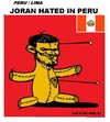 Cartoon: VooDoo Puppet Joran (small) by cartoonharry tagged joran,sloot,peru,prison,court,cartoon,cartoonist,cartoonharry,dutch,toonpool