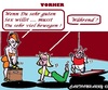 Cartoon: Waehrend (small) by cartoonharry tagged waehrend,jetzt,sex,fitness,sport