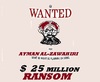 Cartoon: Wanted (small) by cartoonharry tagged wanted,ayman,alzawahiri,cartoon,cartoonist,cartoonharry,dutch,toonpool