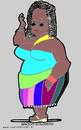 Cartoon: Whoopi Goldberg (small) by cartoonharry tagged cartoonharry,caricature,cartoon,voodoo,whoopi,goldberg