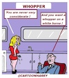 Cartoon: Whopper (small) by cartoonharry tagged cartoonharry