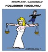 Cartoon: Willem Holleeder (small) by cartoonharry tagged holleeder,vogelvrij,vrouwejustitia,cartoon,cartoonist,cartoonharry,dutch,toonpool
