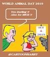 Cartoon: World Animal Day 2019 (small) by cartoonharry tagged mice,worldanimalday2019,cartoonharry