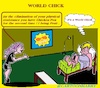 Cartoon: World Chick (small) by cartoonharry tagged flu,world,chick