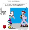 Cartoon: Wrong Number (small) by cartoonharry tagged wrong,number