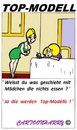 Cartoon: Zukunft (small) by cartoonharry tagged topmodell,modell,jugend,mädchen,essen,nicht,cartoon,kartoon,cartoonist,cartoonharry,dutch,toonpool