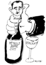 Cartoon: Bashar Al Assad (small) by Zombi tagged bashar,al,assad,petrol,gas,syria