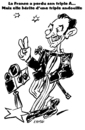 Cartoon: Caricature Jean Dujardin (small) by Zombi tagged jean,dujardin,the,artist,aaa,france,french,actor,golden,globe