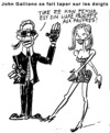 Cartoon: Cartoon Karl Lagerfeld (small) by Zombi tagged karl,lagerfeld,cartoon