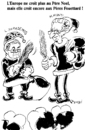 Cartoon: Les Peres Fouettard (small) by Zombi tagged lucas,papademos,mario,monti,santa,claus,klaus,pere,noel,schrekgespenst,itlay,greece,europa
