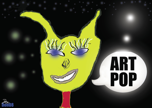 Cartoon: ART POP (medium) by Vanessa tagged pop,art